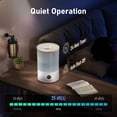 thumbnail image 4 of Humidifiers for Bedroom, 4L Top Fill Humidifier for Large Room, 250ml/h Cool Mist Output Humidificador, 24dB Quiet Air Humificado, 4 of 8
