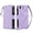 Purple, variant on Crossbody Case for iPhone 16 E, RFID Blocking, Card Holder Wallet Cover, Zipper Pocket PU Leather Magnetic Snap Shoulder Strap Large Capacity Purse Protective with Lanyard, Blue