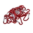 thumbnail image 4 of 5x 20 Piezas Mosquetón Clip Aluminio D Clips de Resorte Pequeño Llavero Mosquetones Clip para Acampar Al Aire Libre Ganchos de Bloqueo Cadena de Resor 5 piezas, 4 of 10