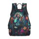 thumbnail image 1 of Fotbe Colorful Flower Tiger Mochila Ligera para Hombres y Mujeres - Duradera y Resistente al Agua, Ideal para Escuela, Trabajo, Viajes y Uso Diario, 1 of 7