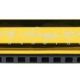 thumbnail image 2 of Harmonica 10 Hole 20 Tune C Key Professional Standard Mouth Organ with Case for Kid Beginner Gold, 2 of 4