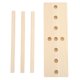 thumbnail image 5 of Kit de herramientas para hacer moños con cinta de madera ajustable, portátil y multiusos, 5 of 15