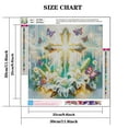 thumbnail image 5 of Cross Diamond Art Kits for Adults,Christ Religious Cross Diamond Painting Kits for Beginners,DIY Full Drill Diamond Dots Gem Art and Crafts Home Wall Decor 12x12 inch, 5 of 7