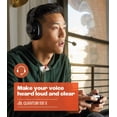 thumbnail image 4 of Audífonos Gamer JBL Quantum 100X Console con Cable y Micrófono Extraíble, Sonido Envolvente, para PC, Xbox, PlayStation, Nintendo Switch, VR - Negro y Verde, 4 of 9