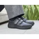 thumbnail image 3 of Zapato Escolar Audaz De Piel Negro Niño Casual, 3 of 5