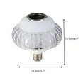 thumbnail image 3 of Bluetooth RGB Light Bulb Kadlawus Under $5 ! Smart Color Changing Bulb with Built-in Speaker, Music Sync Mode, Remote Control, E27 Base, Ideal for Room Ambiance & Party Lighting, 3 of 8