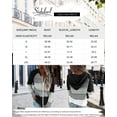 thumbnail image 2 of Sidefeel Women's Fashion Hollow Out Crochet Lightweight Hoodies Autumn Knitted Jumper Top XL 16-18, 2 of 5