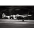 thumbnail image 2 of JLP 24x17 White Modern Wood Framed Museum Art Print Titled - Spitfire Mk Xix, 2 of 4