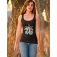 thumbnail image 2 of 76 Girl Power  Racerback Tank Women -Image by Shutterstock, Female Small, 2 of 4