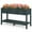 Black, variant on Costway HIPS Raised Garden Bed Poly Wood Elevated Planter Box with Legs, Storage Shelf Black