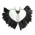thumbnail image 3 of Alas móviles para disfraces, disfraz de Ángel para bebés, sesión de fotos, disfraces para niños, alas de plumas de Ángel para niños, proyecto de arte Negro, 3 of 8