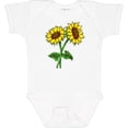 thumbnail image 3 of Inktastic Pair of Sunflowers Boys or Girls Baby Bodysuit, 3 of 5