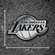 thumbnail image 4 of Rico Industries Nba Los Angeles Lakers - Adhesivo 3D Con Acabado Cromado, Color Plateado, 4 of 5