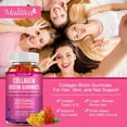 thumbnail image 2 of Collagen Gummies - Collagen Gummy Antioxidant with Biotin, Zinc, Vitamins C & E - For Hair, Skin and Nails , 2000mg 60ct, 2 of 7