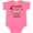 Hot Pink, variant on Inktastic My Daddy Graduated and I'm Super Proud Boys or Girls Baby Bodysuit