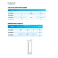 thumbnail image 3 of Cartucho Antisarro Marca Purikor, 2.5 X 10 0.25L, Flujo Nominal 1 gpm PK-ANTISARRO1, 3 of 4