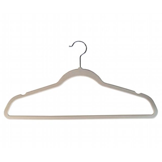Proman Products VVT9048 Velvet Plastic Hanger- 50 Piece