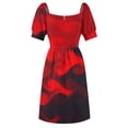 thumbnail image 6 of Red wave. Design for lovely ladies. Sleeveless Dress long dress women summer cute dress, 6 of 6