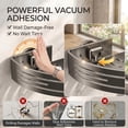 thumbnail image 4 of 2 PCS Corner Shower Caddy Suction Cup, Rustproof Aluminum Shower Shelves with Hooks, No-Drilling Upgrade Bionic Suction Cup Shower Organizer, Removable Bathroom Storage Corner Shelf (Grey), 4 of 8
