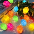 thumbnail image 4 of Easter Lights Decorations Outdoor 10FT 20LED Easter Lights  Easter Colorful String Lights  Easter Party Decor Battery Operated Easter Decoration Outdoor Indoor Home Tree Easter Hunt Party, 4 of 6