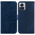 thumbnail image 2 of Compatible with Motorola Moto Edge 30 Ultra Embossed Cute Tiger Flip Folio Wallet Case Card Pocket Holder Cover, 2 of 5