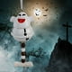thumbnail image 5 of Colgante de Resina con Forma de Campana Fantasma para Halloween, Decoración para Puerta de Casa o Fiesta, 5 of 7