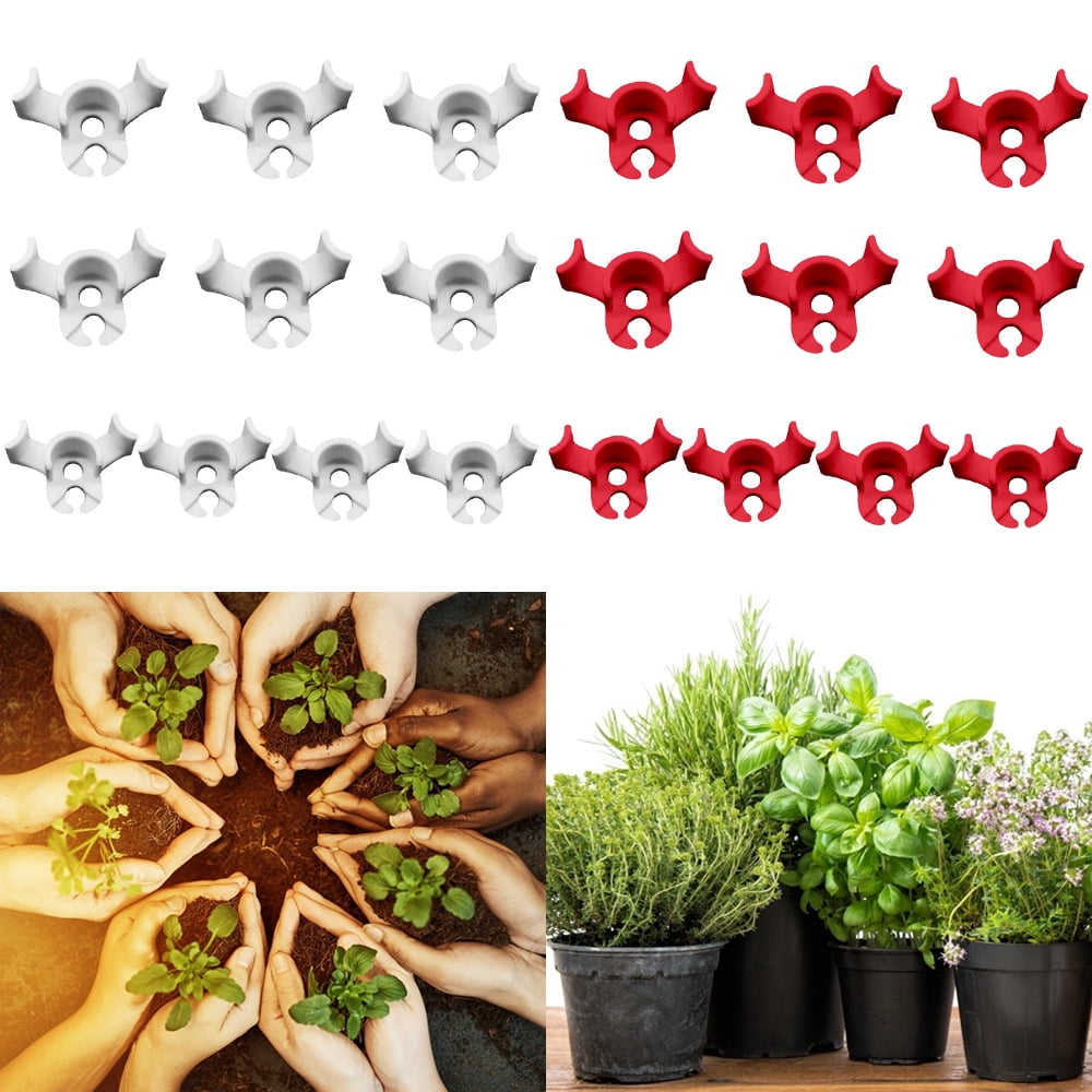 JOKAPY 100/50/30/10pcs Plant Bender Clips Plant Growth Trainer Clips