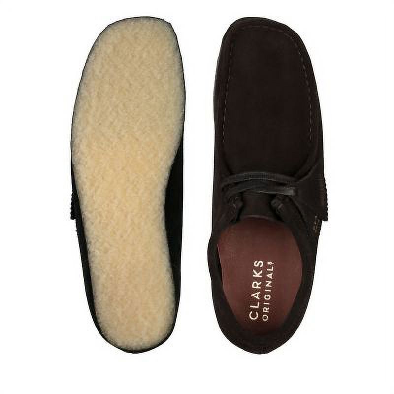 Clarks Men's Wallabee Black Suede - 26155519 - Walmart.com