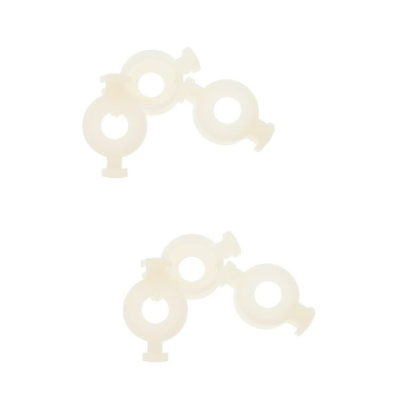 HOMEMAXS 6 pcs  Plastic Trumpet Button Springs Pads Trumpet Spring Supporting Pads