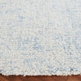 thumbnail image 3 of SAFAVIEH Abstract Ethelyn Solid Area Rug, Light Blue/Ivory, 3' x 3' Round, 3 of 10