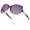 Gradient Purple*Purple Gray, variant on women lightweight oversized oval sunglasses rhinestone metal chain decor temple polarized solid lens UV400 for city driving daily use