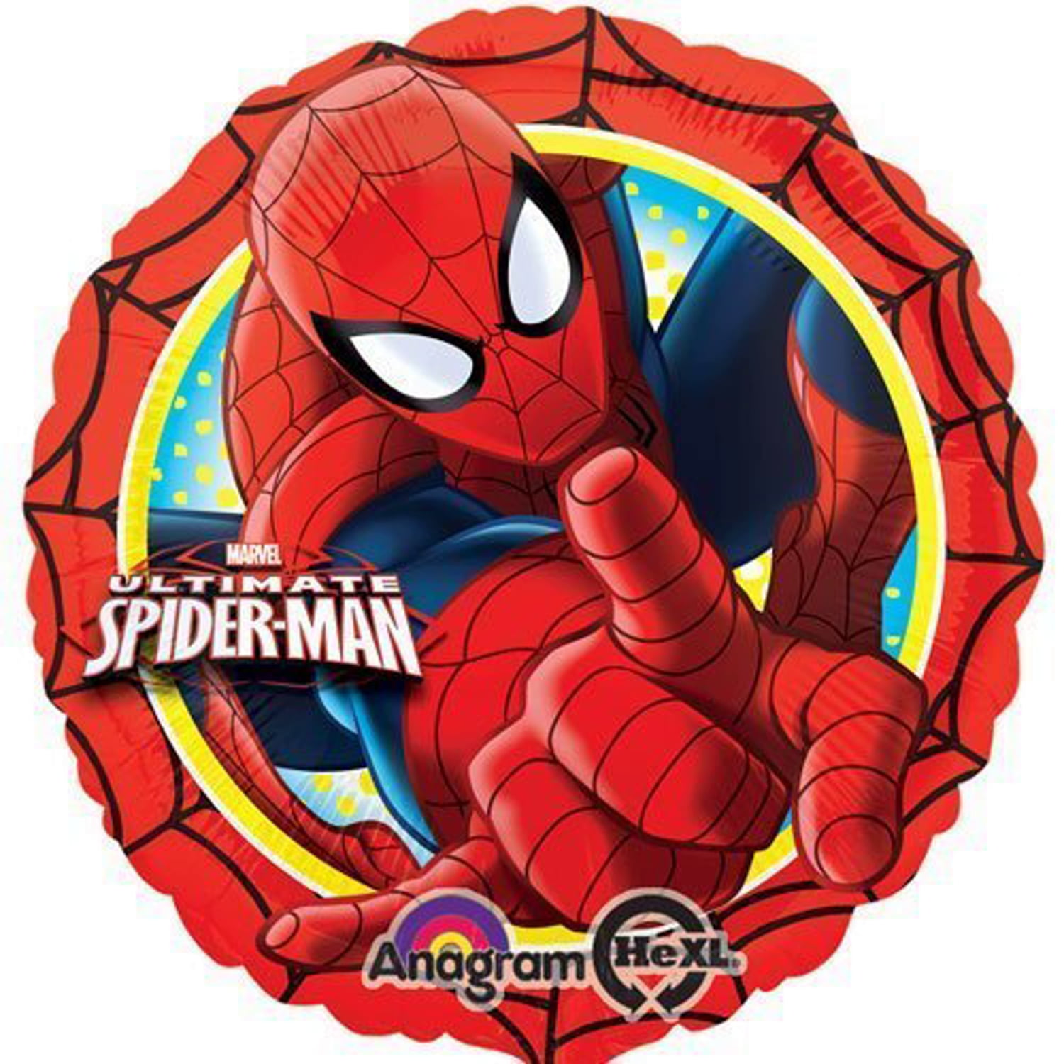 Spider-Man Party Supplies 5th Birthday Balloon Bouquet Decorations