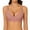 Pink, variant on Women's Seamless Sleep Bra Wireless Comfort Bra for Sleeping & Lounge Solid Color Bralette Anti Sagging Thin Sports Bra Traceless Soft Support Beige