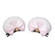 thumbnail image 2 of 2 pinzas para el pelo con orejas de oso, de peluche, para Halloween, anime y cosplay. blanco rosa, 2 of 9