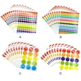 thumbnail image 4 of Dots Marker Removable Traceless Portable Paste Lightweight Dot Lightweight and Self-adhesive Sticker Round Circles Sealing Stickers Paper Labels Children 2cm, 4 of 8