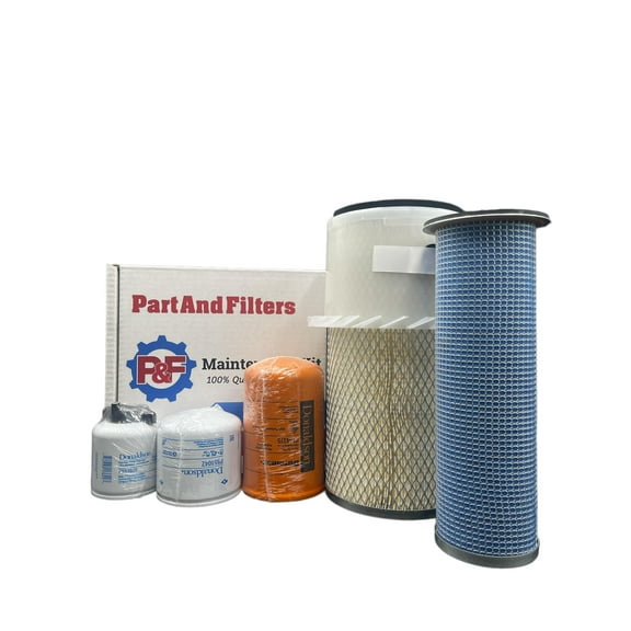 P&F Filter Kit For Bobcat T250 Skid Steer Loader Air Fuel Oil Hydraulic