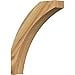 thumbnail image 3 of Ekena Millwork BRC04X18X22THR00RWR Genouillère 4"L x 18"P x 22"H Thorton Rugueuse, Cèdre Rouge Western, 3 of 4