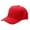 Red, variant on Unisex Plain Solid Washed Cotton Baseball Ball Cap Caps Hat Adjustable Multi-Color