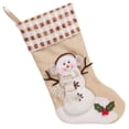 thumbnail image 5 of Guiyong Christmas Stocking Christmas Holiday Decor Fireplace Hanging Stocking Party Ornament, 5 of 6