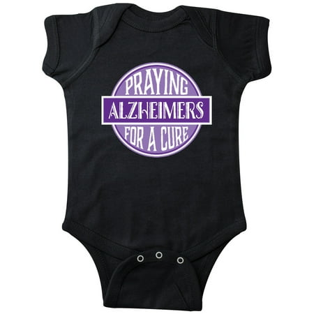 

Inktastic Alzheimers Awareness Walk Praying For Cure Gift Baby Boy or Baby Girl Bodysuit