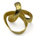 thumbnail image 4 of 8 inch Gold Decorative Metal Object by 90210 Kitchen and Bath, 4 of 5