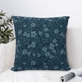 thumbnail image 4 of Pofeuu Rose Flowers Print Double-sided plush pillowcase Square Throw Pillow Covers Pillows Cover for Living Room Bedroom Sofa Couch Cushion Cover（No pillow core）-24"x24", 4 of 7