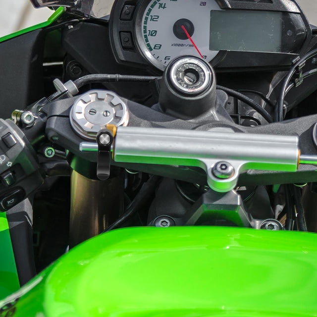 unbranded Gancho Para Manillar De Motocicleta Negro Con Instalación Fácil Y