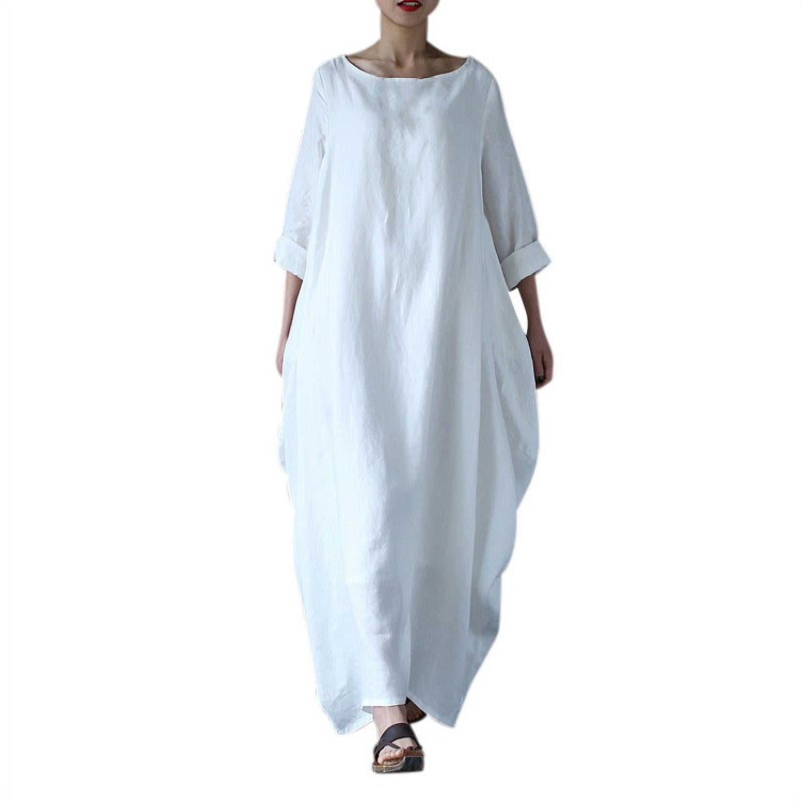Comfy Ethnic Kaftan Premium Rayon Casual Summer Home Dress,Simple yet Stylis Plus Size