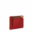 thumbnail image 3 of Billetera pequeña bifold Logan para mujer con RFID de Fossil, rojo granate, 3 of 5