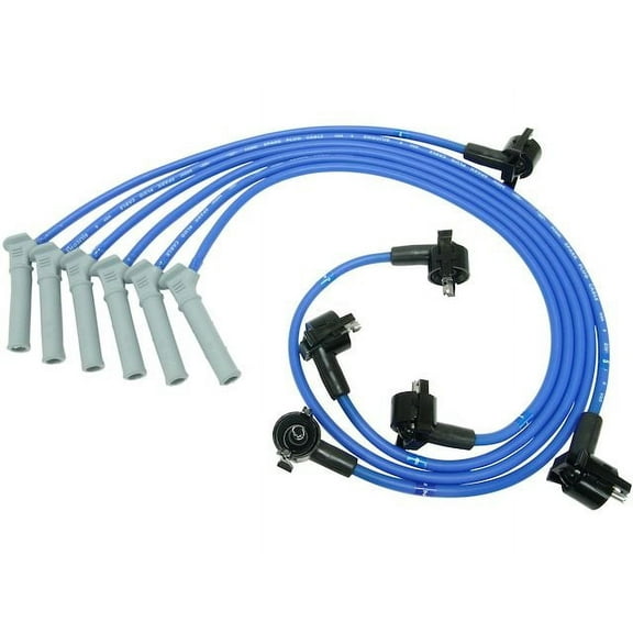 Spark Plug Wire Set - Compatible with 2002 - 2010 Ford Explorer Sport Utility 4.0L V6 2003 2004 2005 2006 2007 2008 2009
