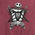 thumbnail image 3 of The Nightmare Before Christmas - Jack Misfit Love - Women's Short Sleeve Graphic T-Shirt, 3 of 5