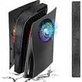 thumbnail image 1 of PS5 Plates with Vent, Gray Camouflage PS5 Plates with Black PS5 Middle Skin, Hard ABS Shockproof PS5 Replacement Shell Anti-Scratch PS5 Cover Plates, 1 of 5
