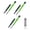 Gray green, variant on 3 Pieces Stainless Steel Tip Carpentry Pencils Woodworking Marking Tool For Precise Marking On Wood Metal