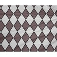 thumbnail image 4 of oneOone Polyester Lycra Dusty Brown Fabric Argyle Check Sewing Material Print Fabric By The Yard 56 Inch Wide, 4 of 4